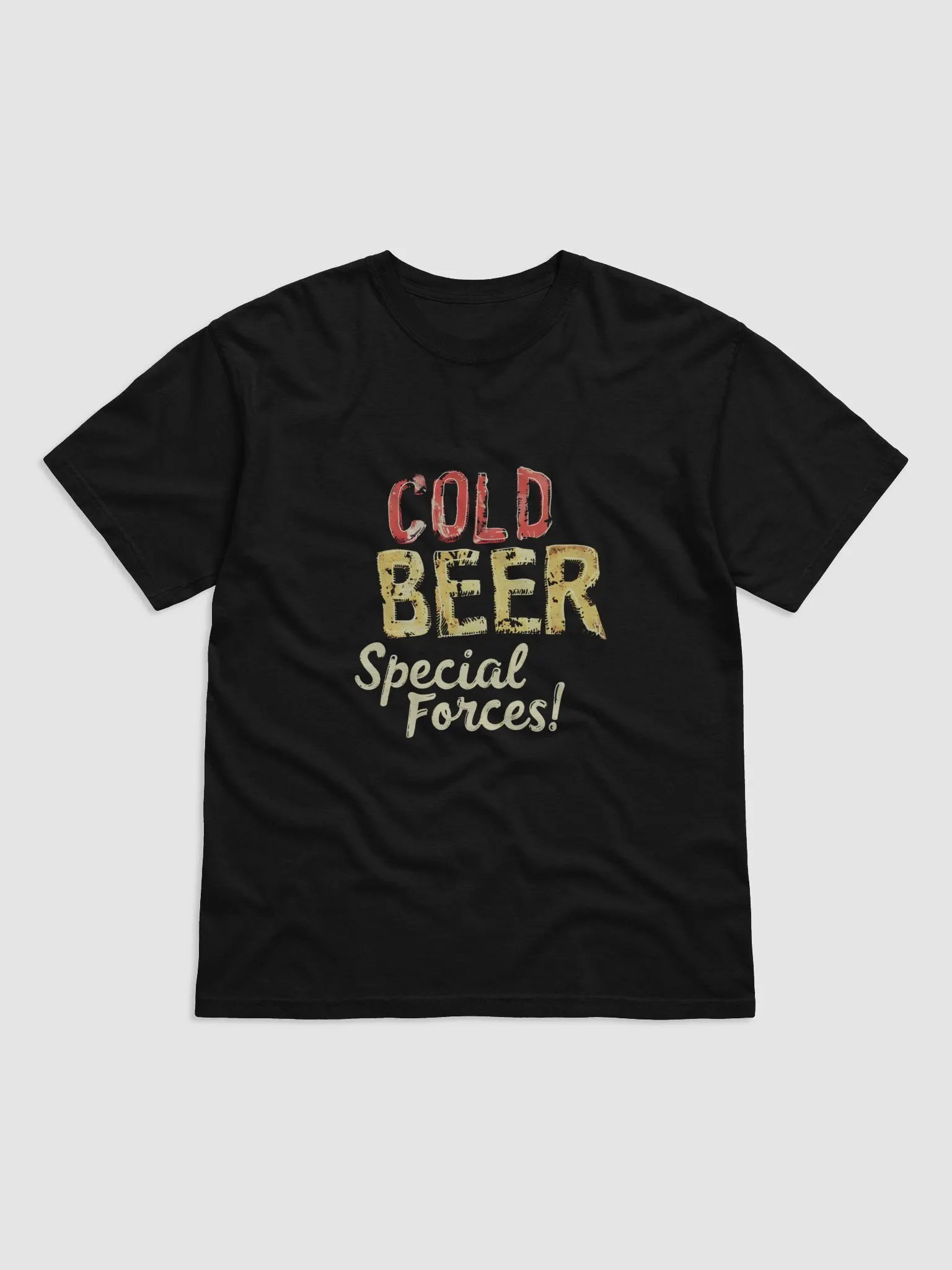 Cold Beer Special Forces Funny T-Shirt for Beer Lovers product image (2)