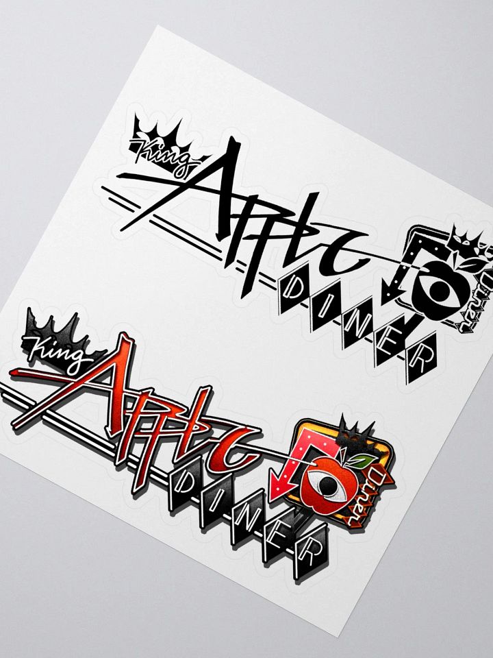 King Apple Diner ✦ Kiss Cut Stickers product image (8)