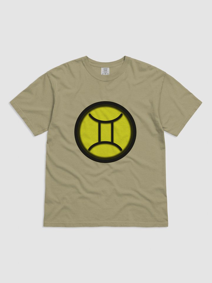 Astrology Symbol | Zodiac Sign | Gemini Heavyweight Tee product image (5)