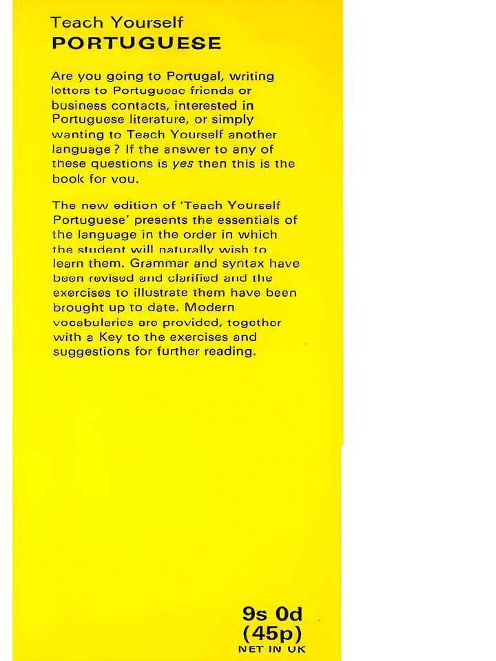 Teach Yourself Portuguese (1969) by Barker & Atkinson product image (2)
