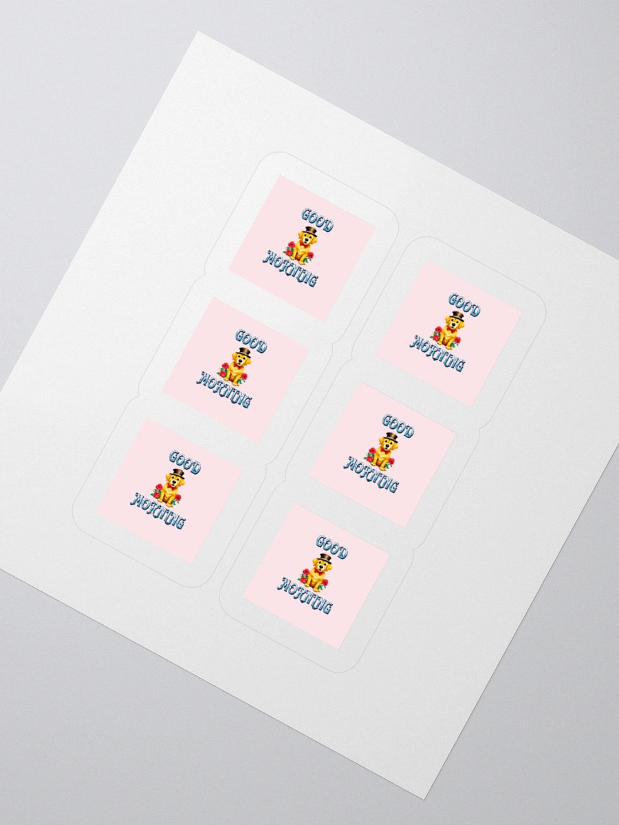 GOOD MORNING GOLDEN PUP RED ROSE product image (4)