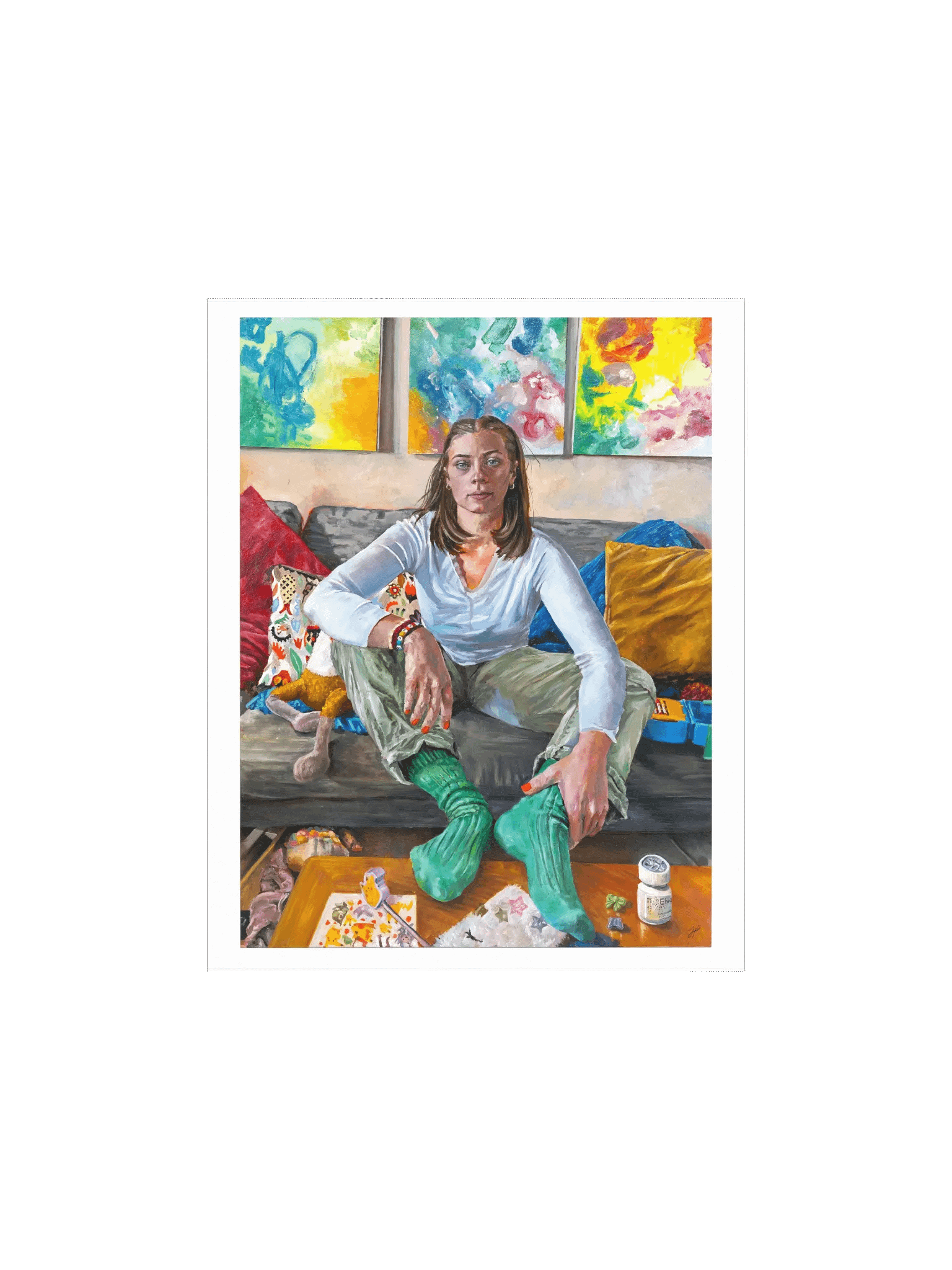 TNLOT Self Portrait print product image (1)