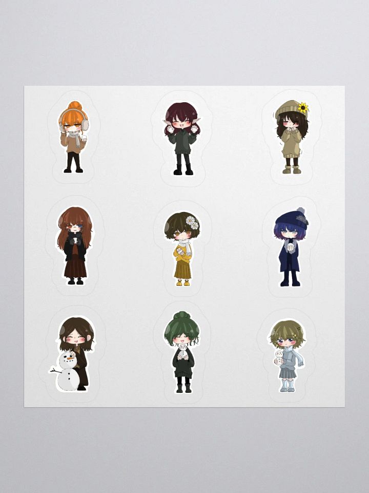 Flower Girls Winter Edition - Stickers product image (2)