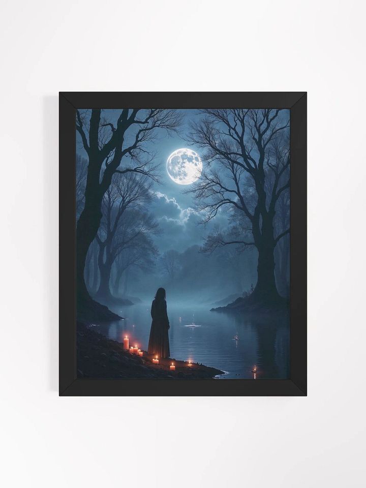 Moonlit Vigil Framed Print product image (1)