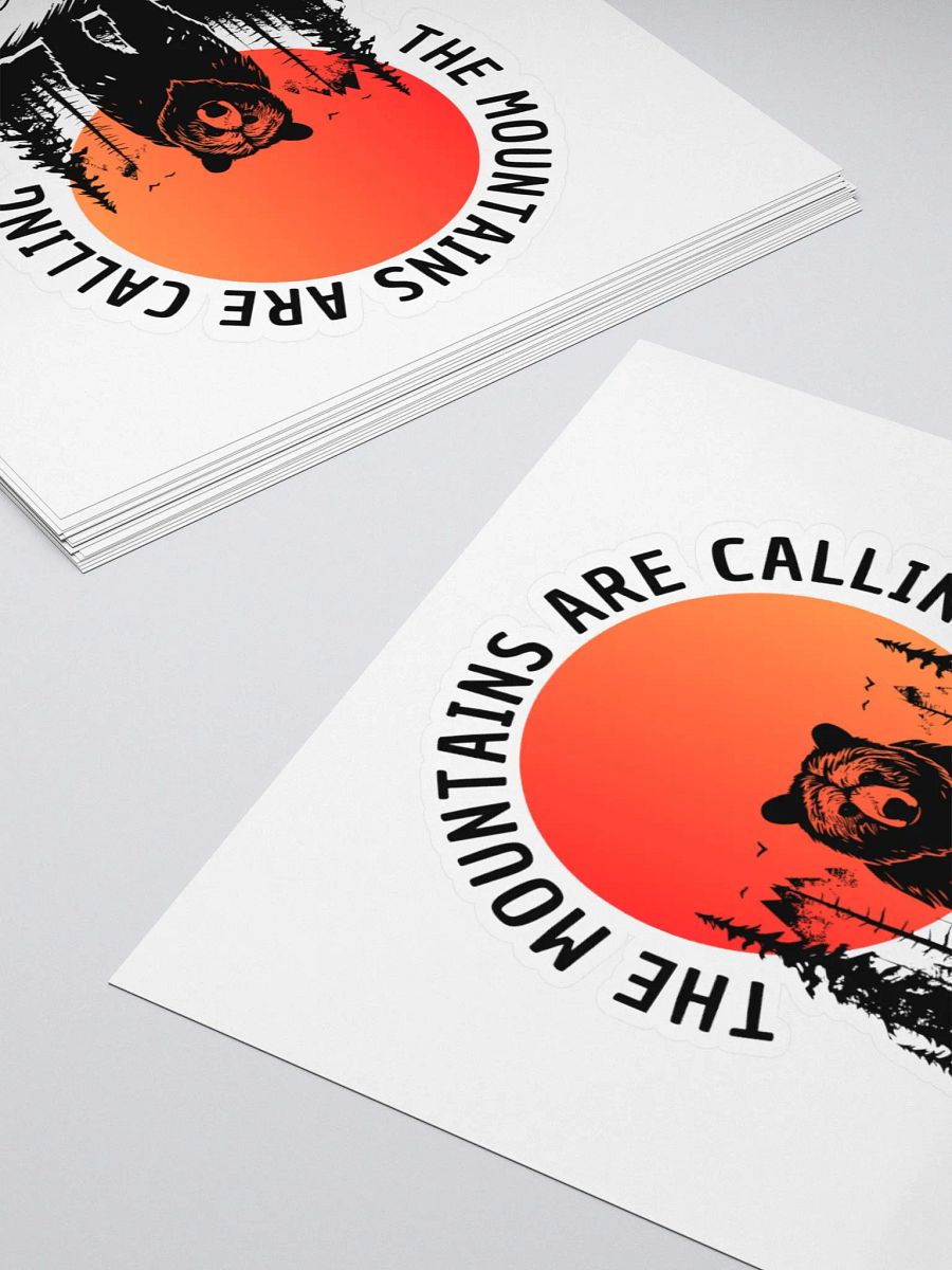 Wilderness Calling Kiss Cut Sticker product image (4)