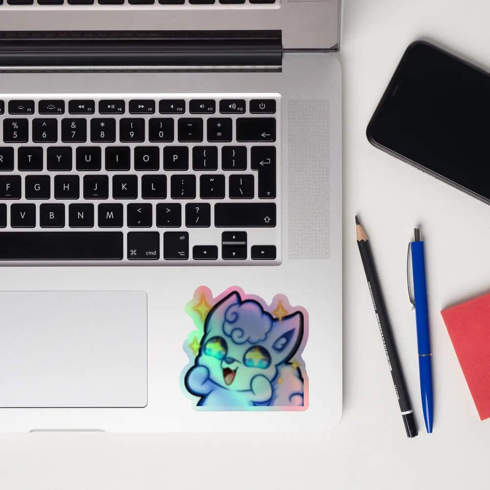 Nerdy's Alolan Ninetails Hype Sticker product image (12)