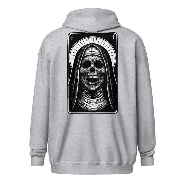 Elder Emo Nun Zip Hoodie (Unisex) product image (2)