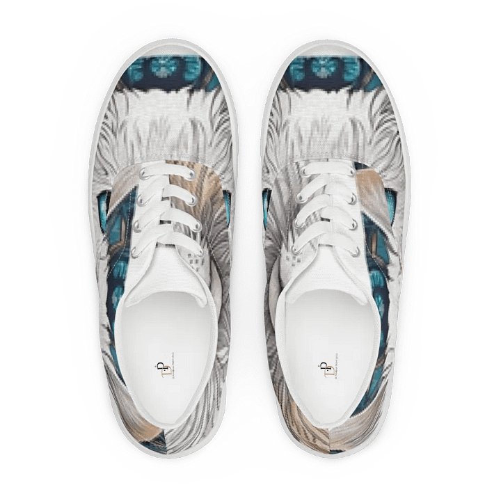 Blue-Eyed Feline Dreams Canvas Shoes product image (1)
