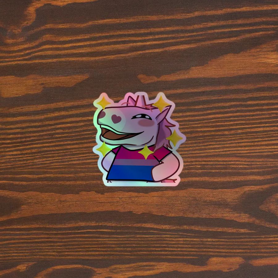 BI Pride Holographic Sticker product image (5)