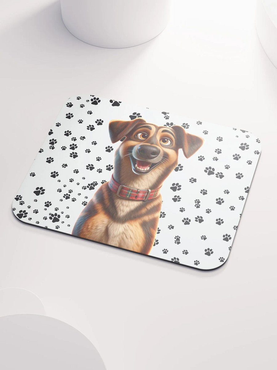 Adorable Dog Paw Print Mousepad – Pixar-Style Animation Design – Soft, Non-Slip, Durable – Perfect for WFH or Office product image (3)