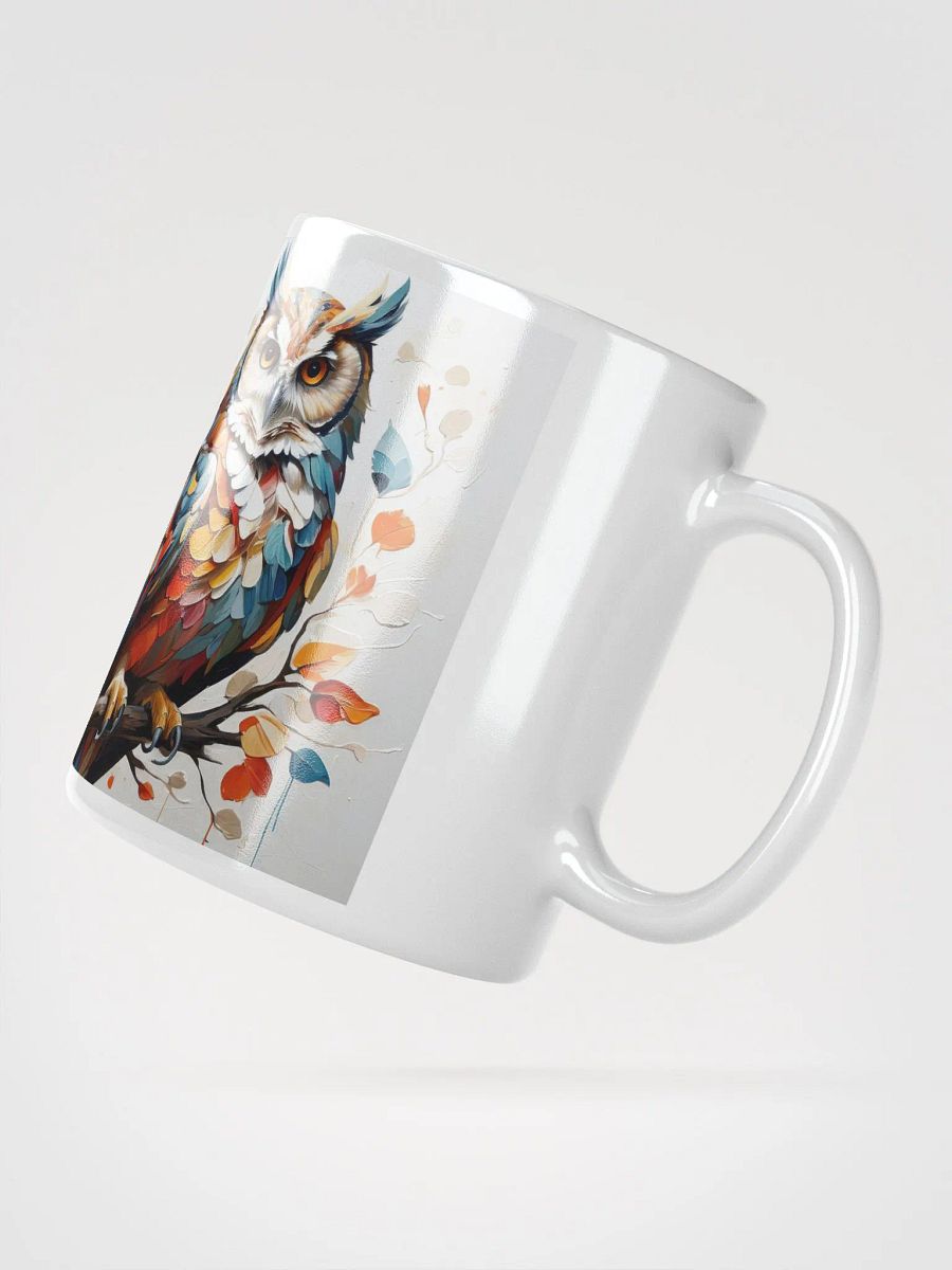 Radiant Feathers Owl Mug product image (5)
