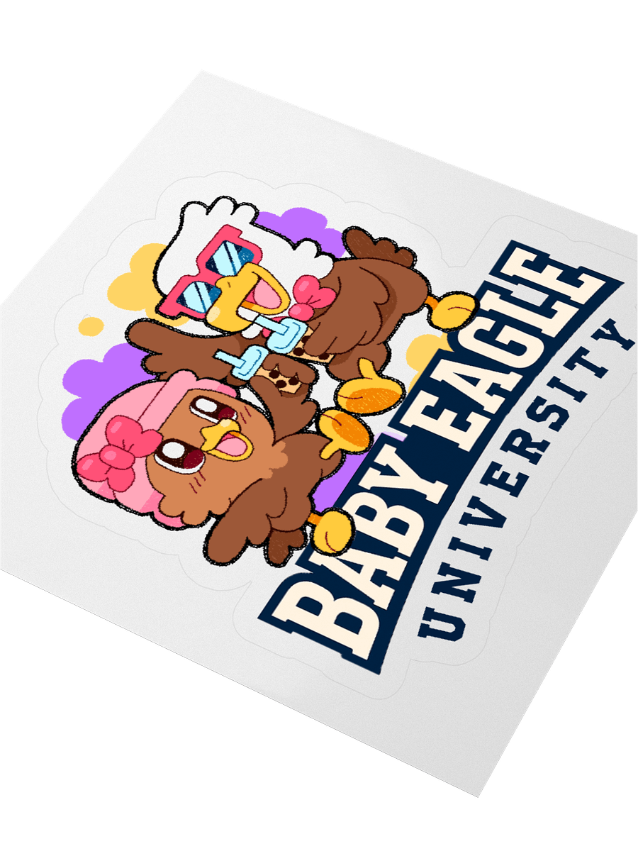 Eagle University Sticker (Single) product image (3)