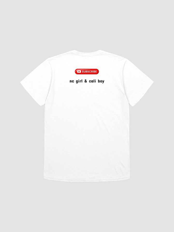 NC Girl & Cali Boy YouTube T-shirt product image (2)