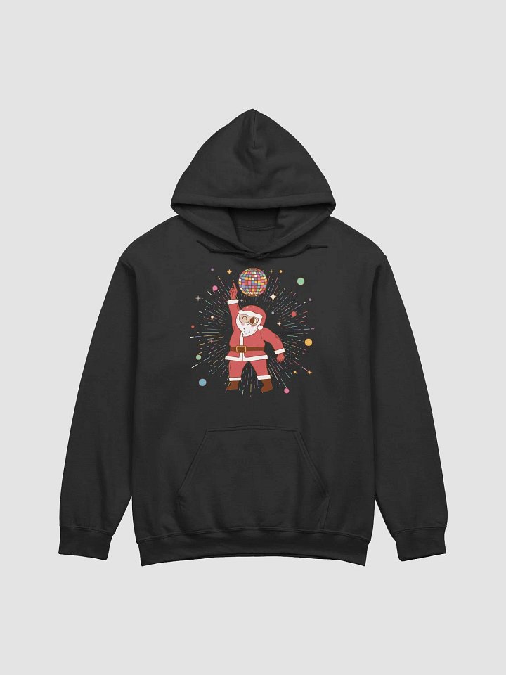Disco Santa Claus Hoodie 3384 product image (1)