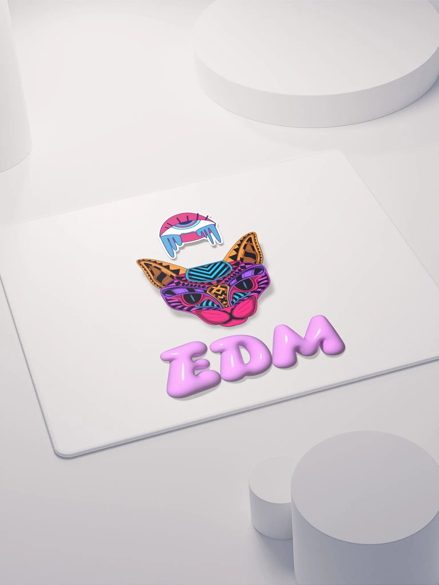 Eye <3 EDM Gaming Mouse Pad product image (7)