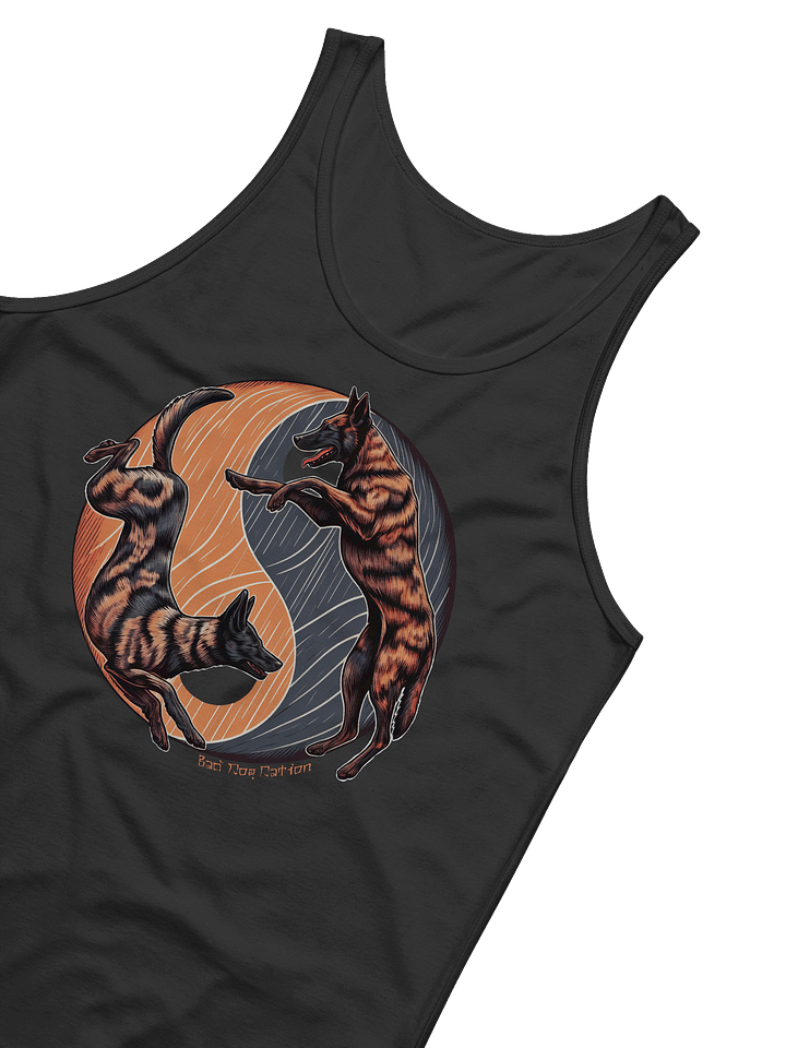 Dutch Shepherd Yin Yang - Premium Unisex Tank Top product image (2)