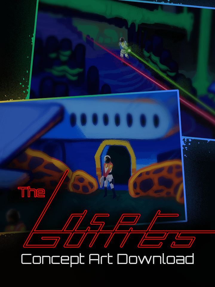 Concept Art: The Grand Explorer crashes on Lazerion product image (1)