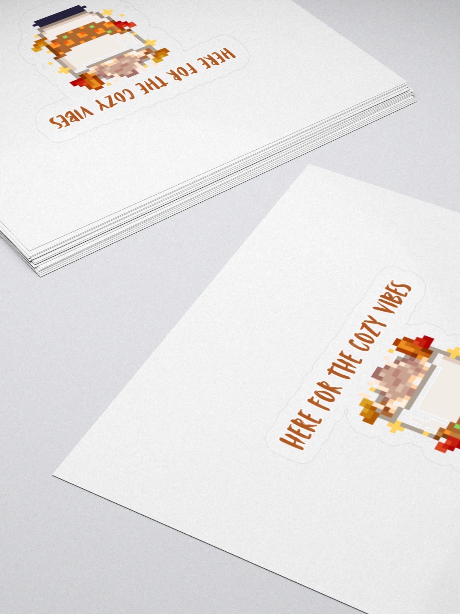 Cozy vibes Sticker product image (4)