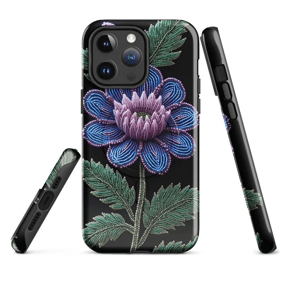 Faux-Beadwork Blossom iPhone® Tough Case product image (1)