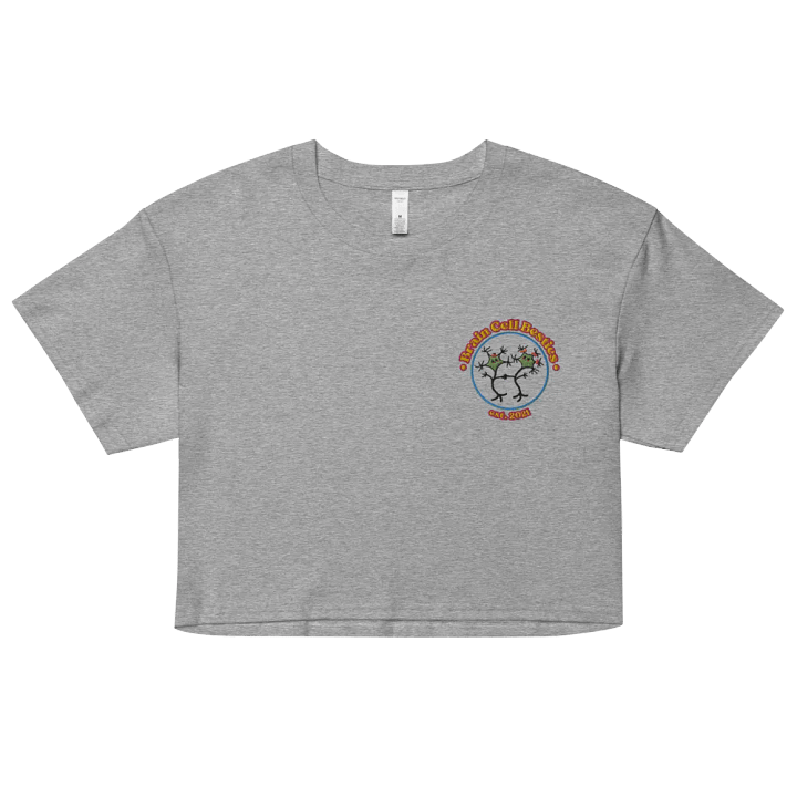 BCB • Brain Cell Besties Crop Shirt (embroidered) product image (1)