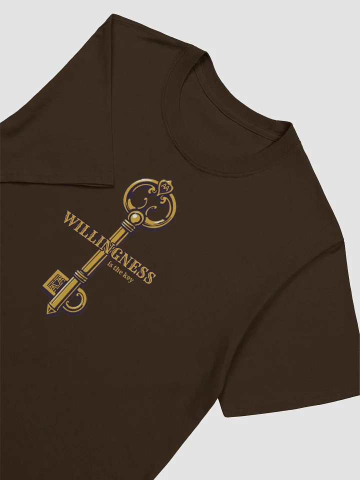 Willingness Is The Key | AA Positive Recovery T-Shirt product image (2)