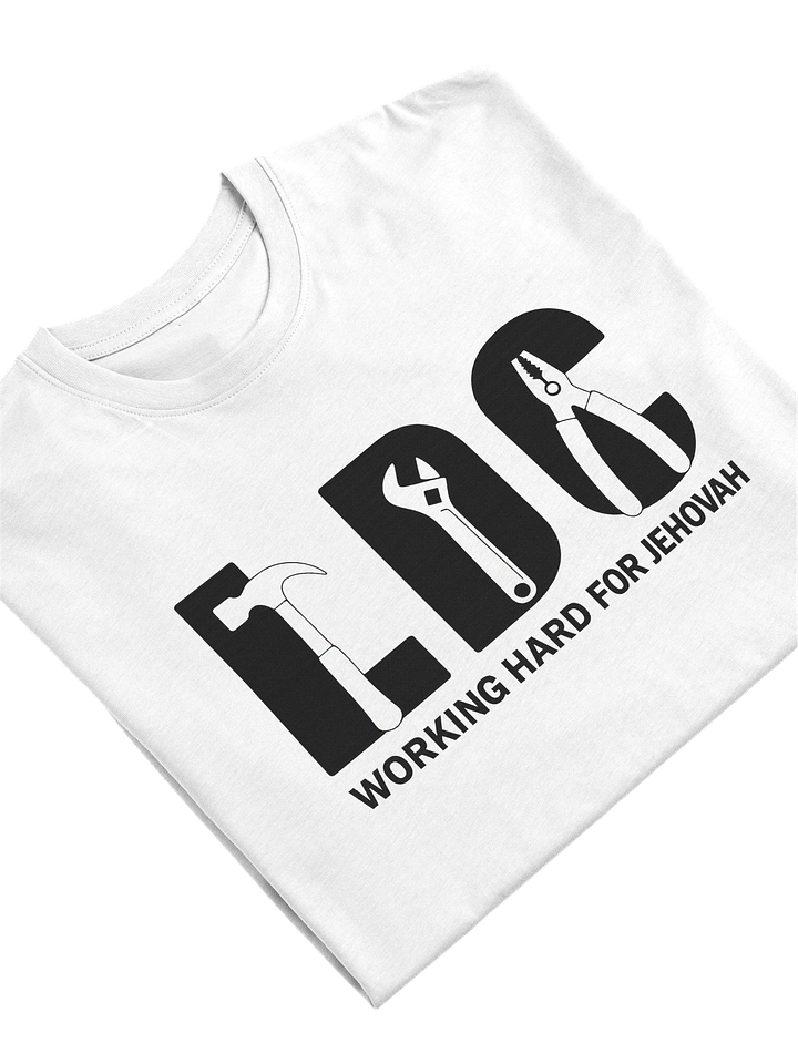 LDC Volunteer Tee – Heavyweight Cotton | Working Hard for Jehovah product image (10)