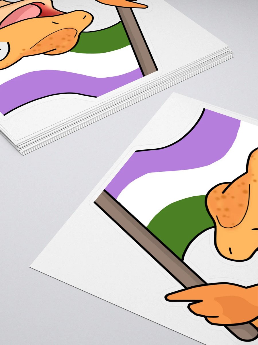 Genderqueer Pride Sticker product image (4)