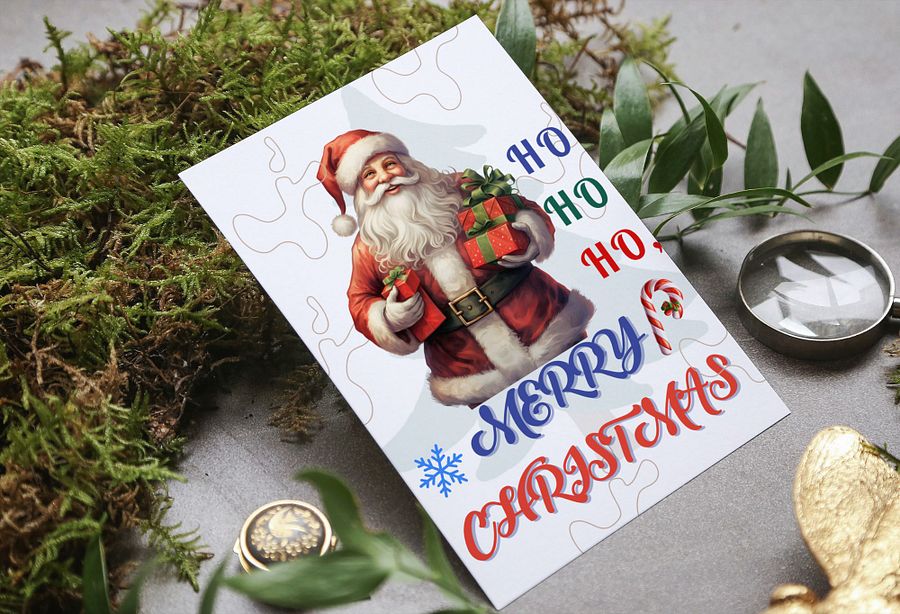 Christmas and New year greetings cards Bundle No 5 (5Cards) product image (6)