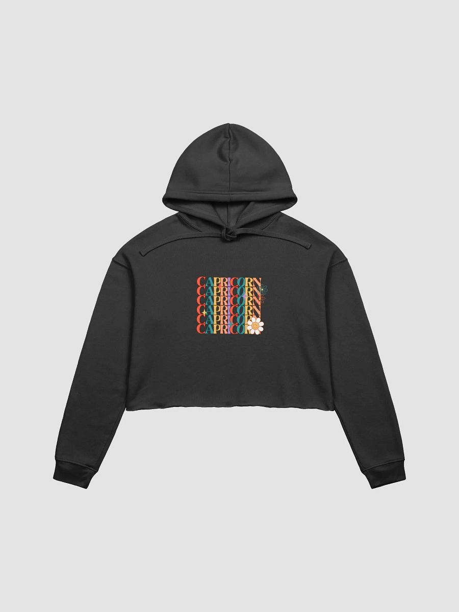 Capricorn Groovy Cropped Hoodie product image (1)
