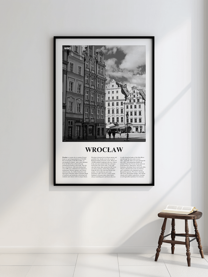 Wroclaw 01 Newspaper Poster product image (2)