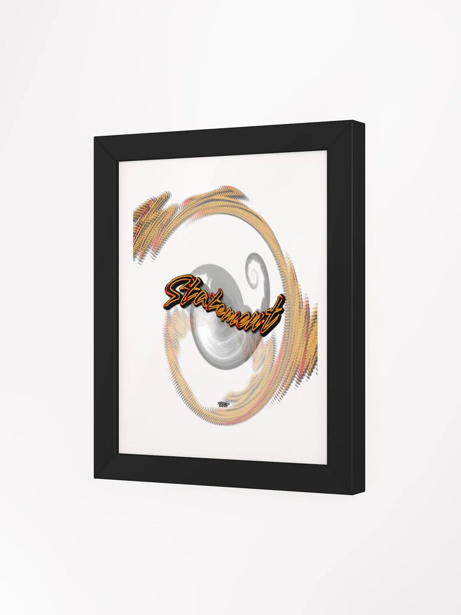 Statement - Framed - High-Quality Matte Poster product image (3)