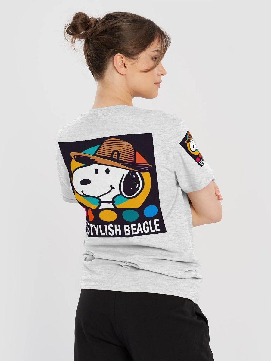 Stylish Beagle Wide-Brimmed T-Shirt product image (63)