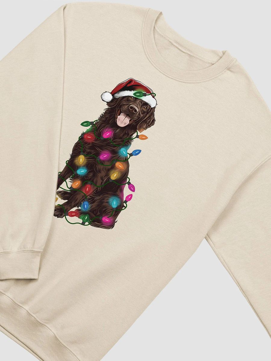 Funny Flat-Coated Retriever(Brown) Christmas Sweatshirt product image (23)