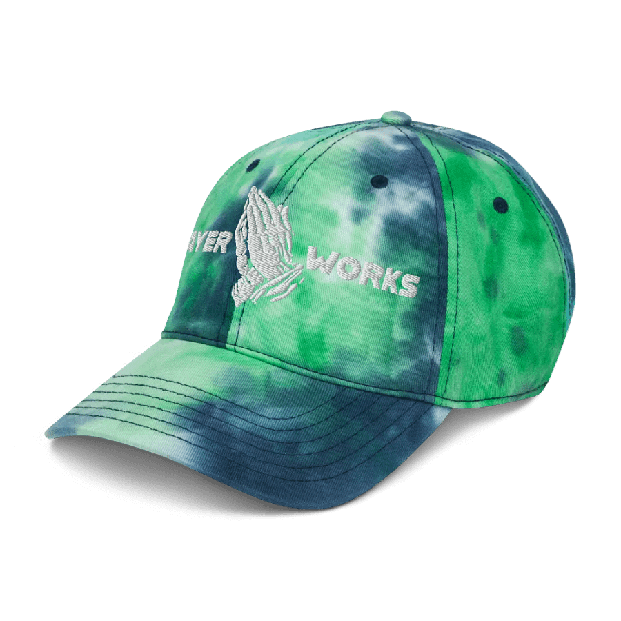 Prayer Works Collection - Sportsman Tie-Dye Dad Hat product image (4)