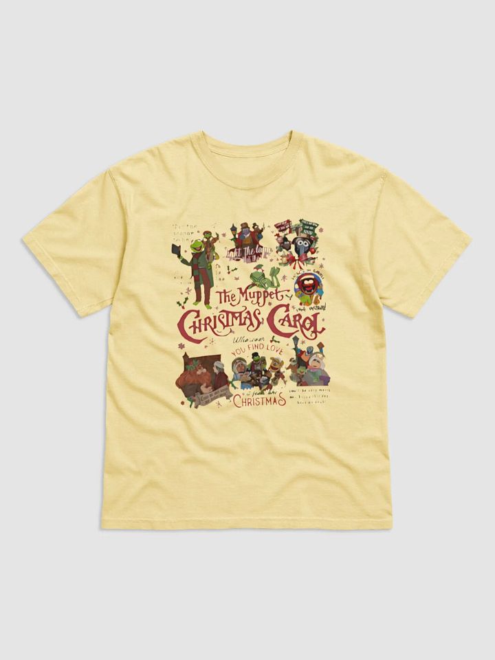 The Muppet Christmas Carol Characters Group Shirt, Kermit the Frog Gonzo Miss Piggy product image (1)