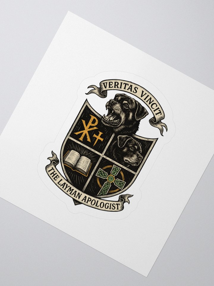 Layman Coat of Arms sticker product image (5)