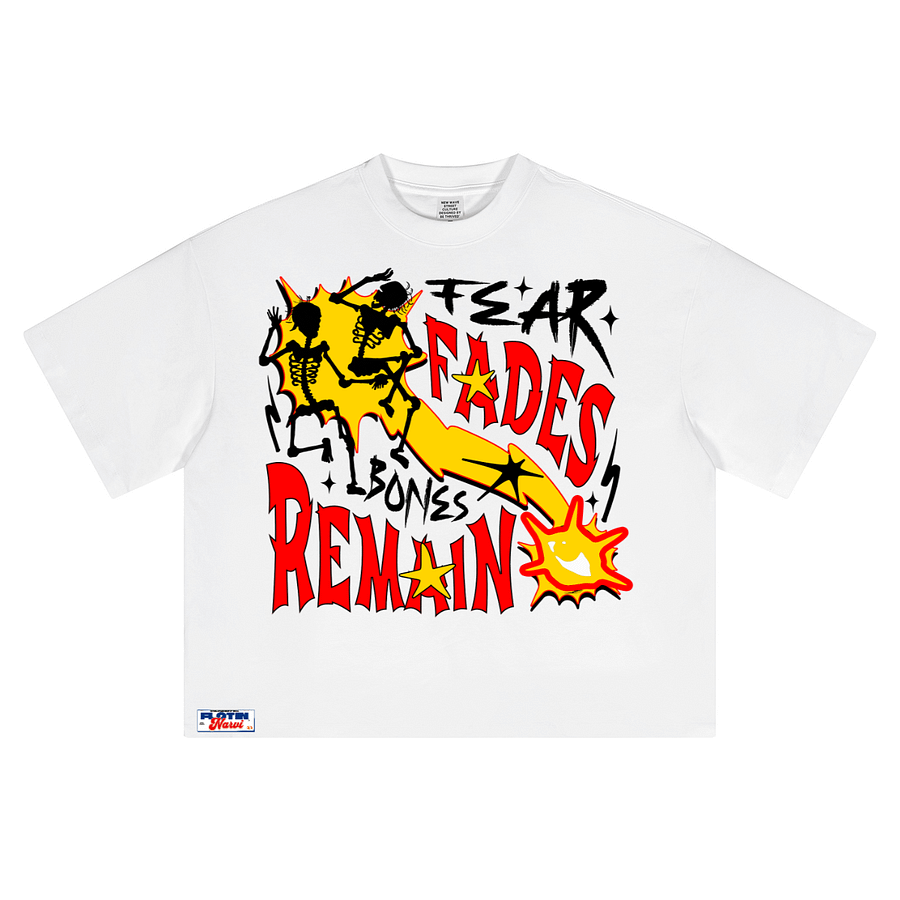 WANTED MEMORY®/NARVI FLOTIN® BONES REMAIN GRAPHIC T SHIRT V2 product image (1)