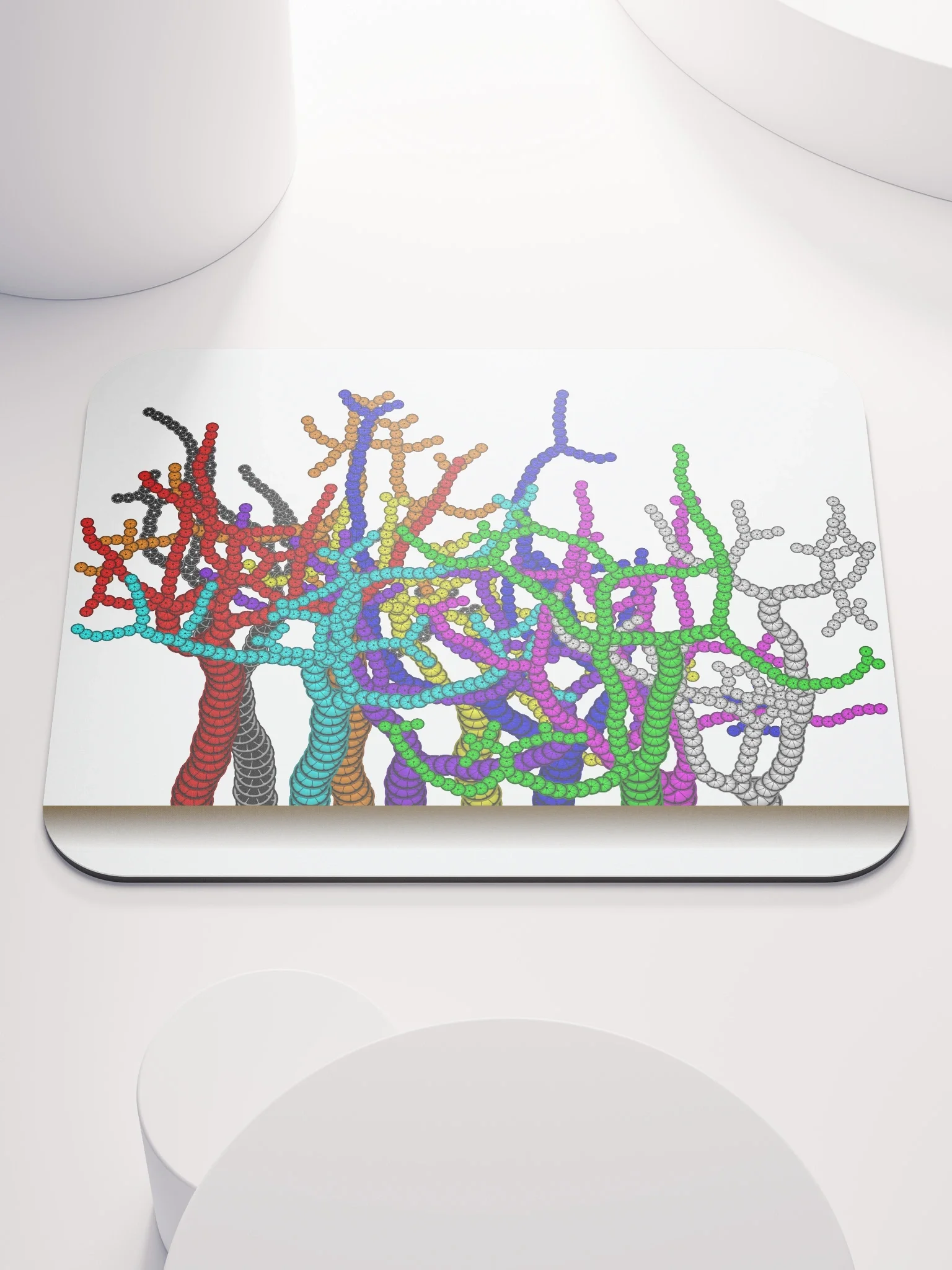 Colorful Trees Mouse Pad product image (1)