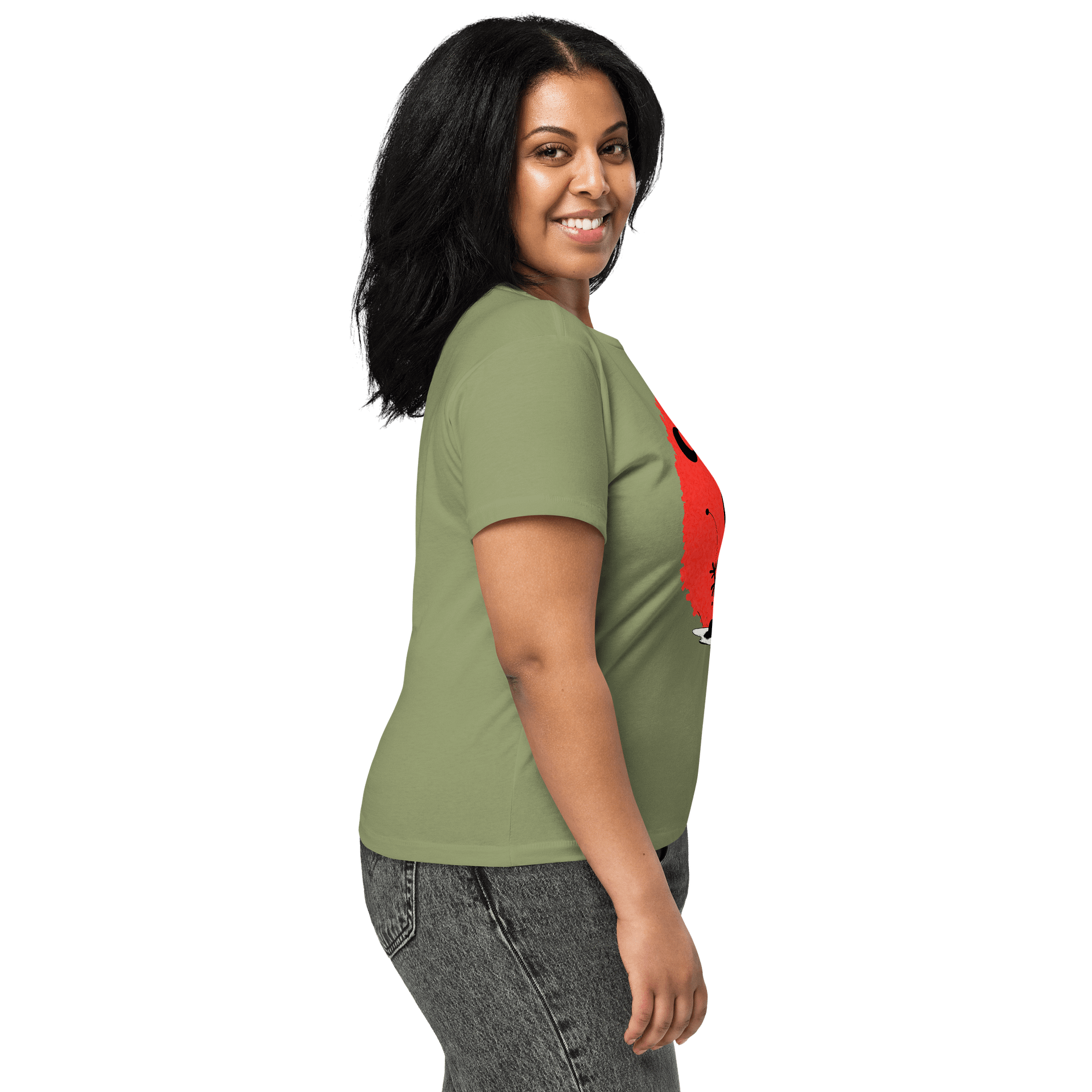 Cotton Heritage Women's High-Waisted Tee product image (6)