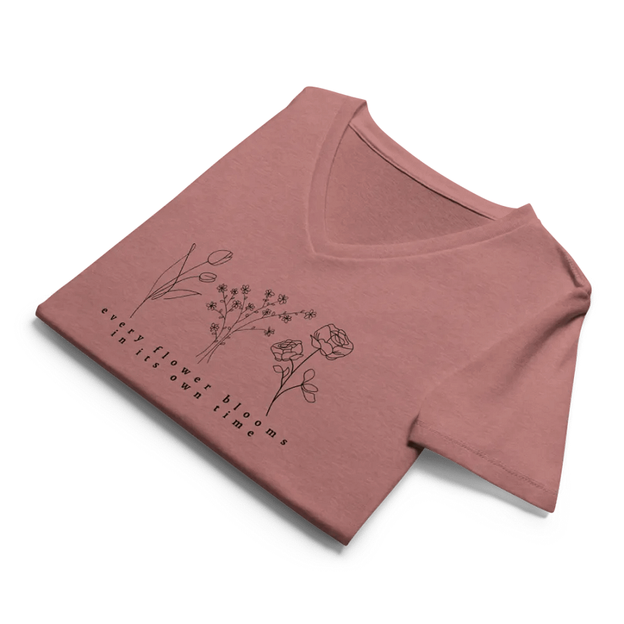 Women's Every Flower Blooms V-Neck Tee product image (8)