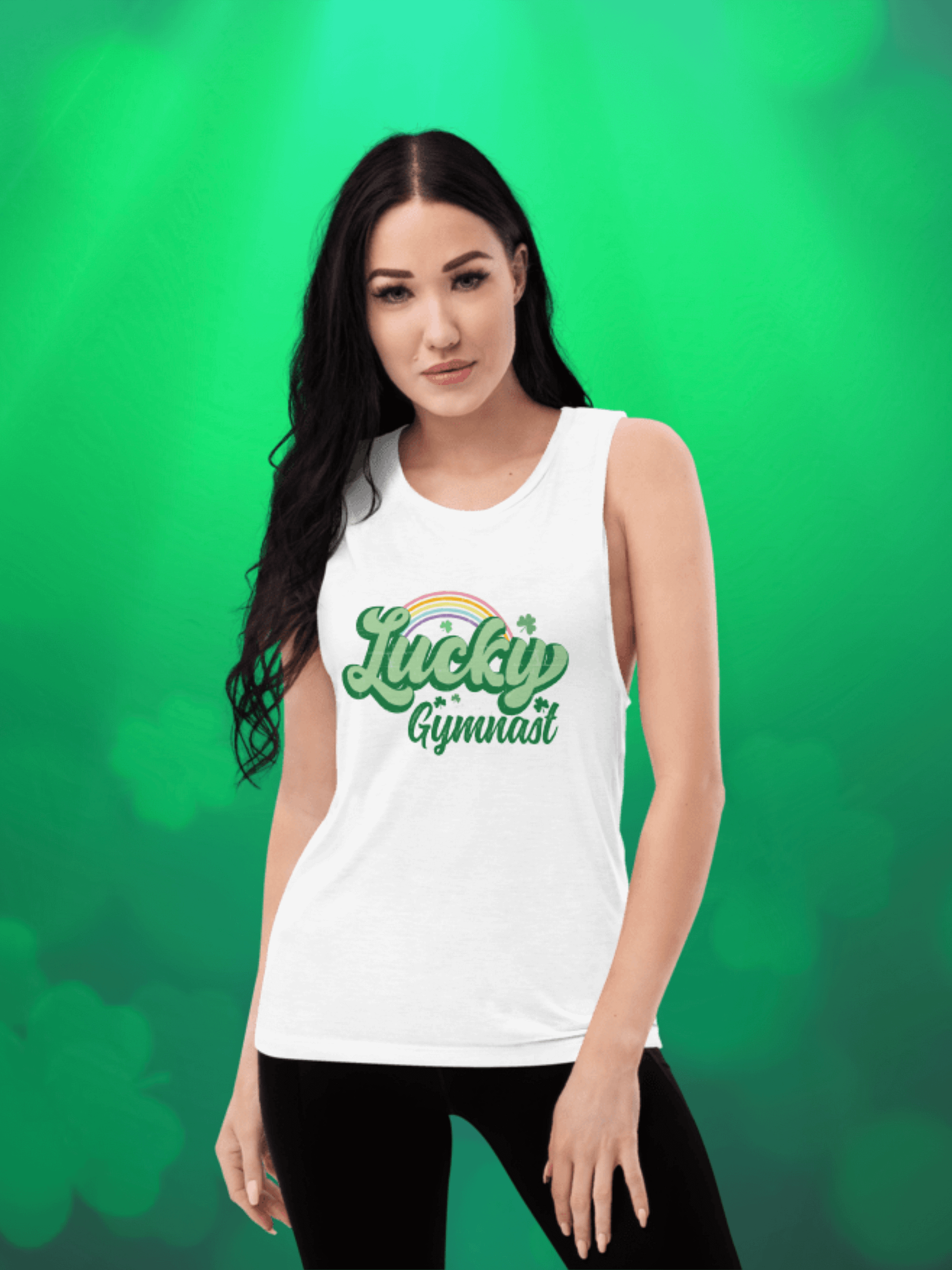 Lucky Gymnast Muscle Tank product image (3)