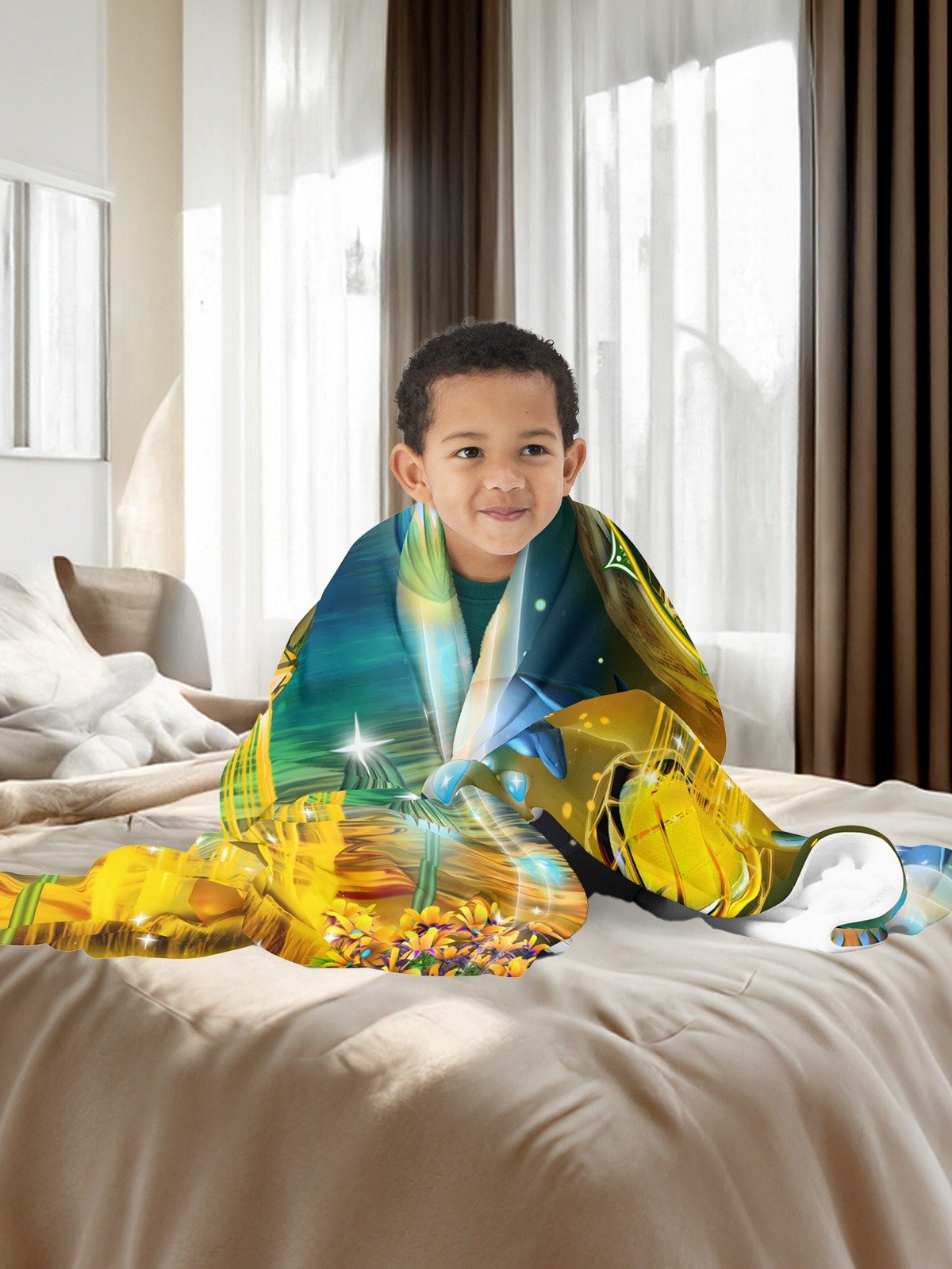 Golden Age Light-Tech Fleece Blanket product image (3)