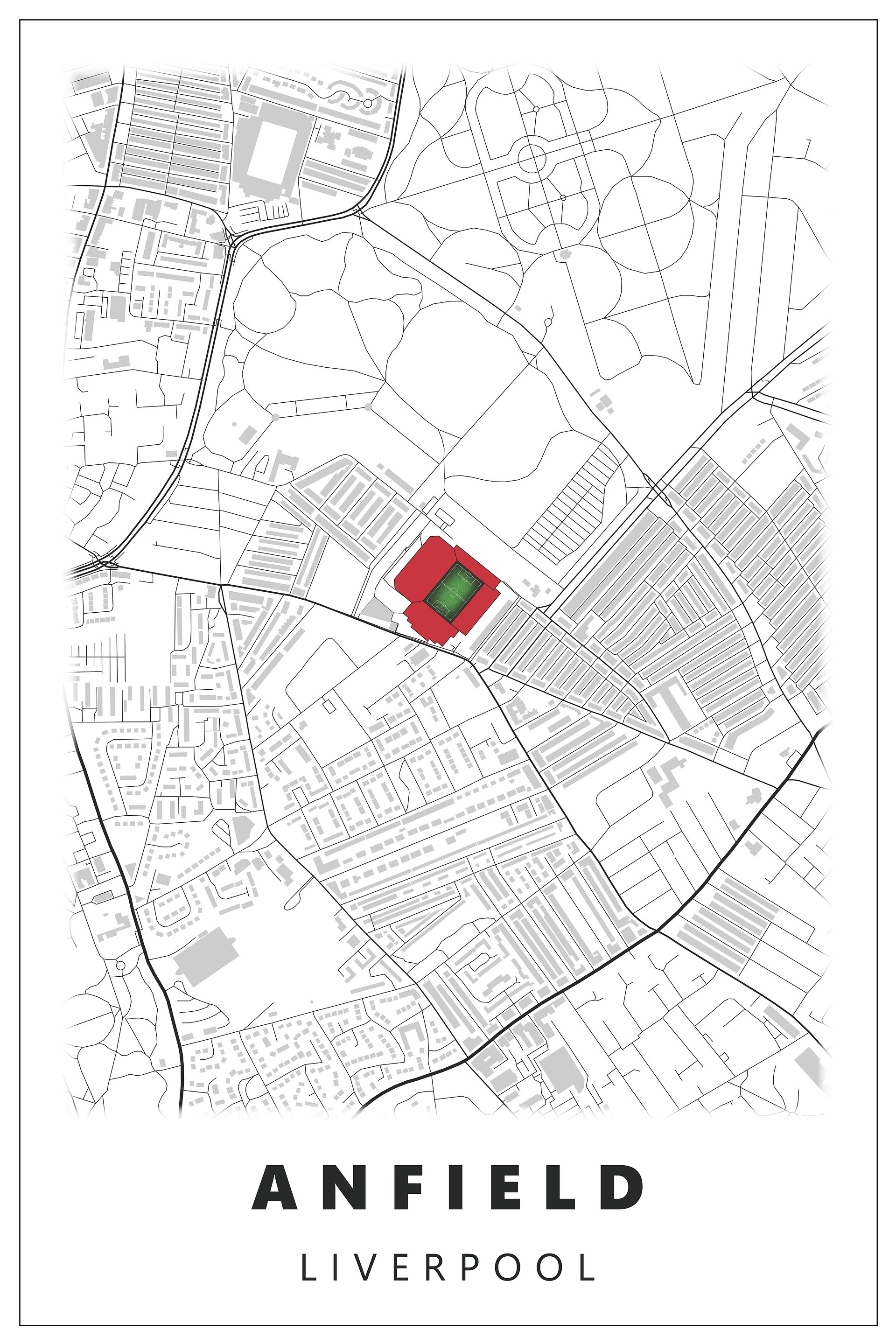Anfield Map - Liverpool FC product image (18)