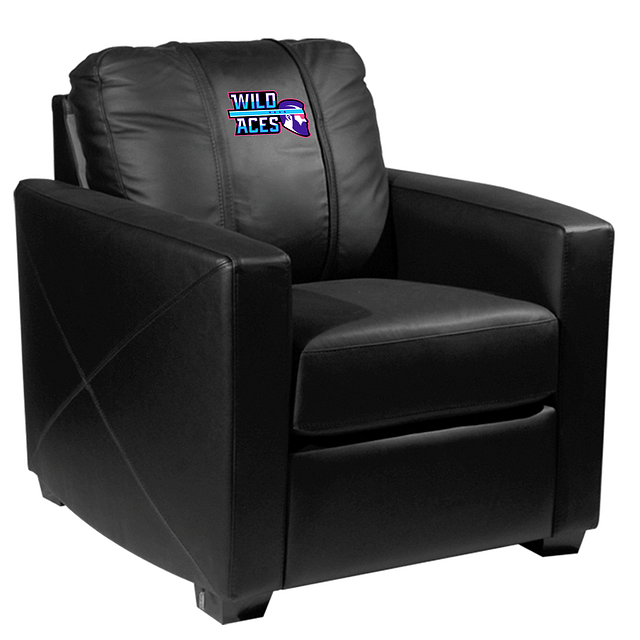 Silver Club Chair with Wild Aces Logo product image (1)