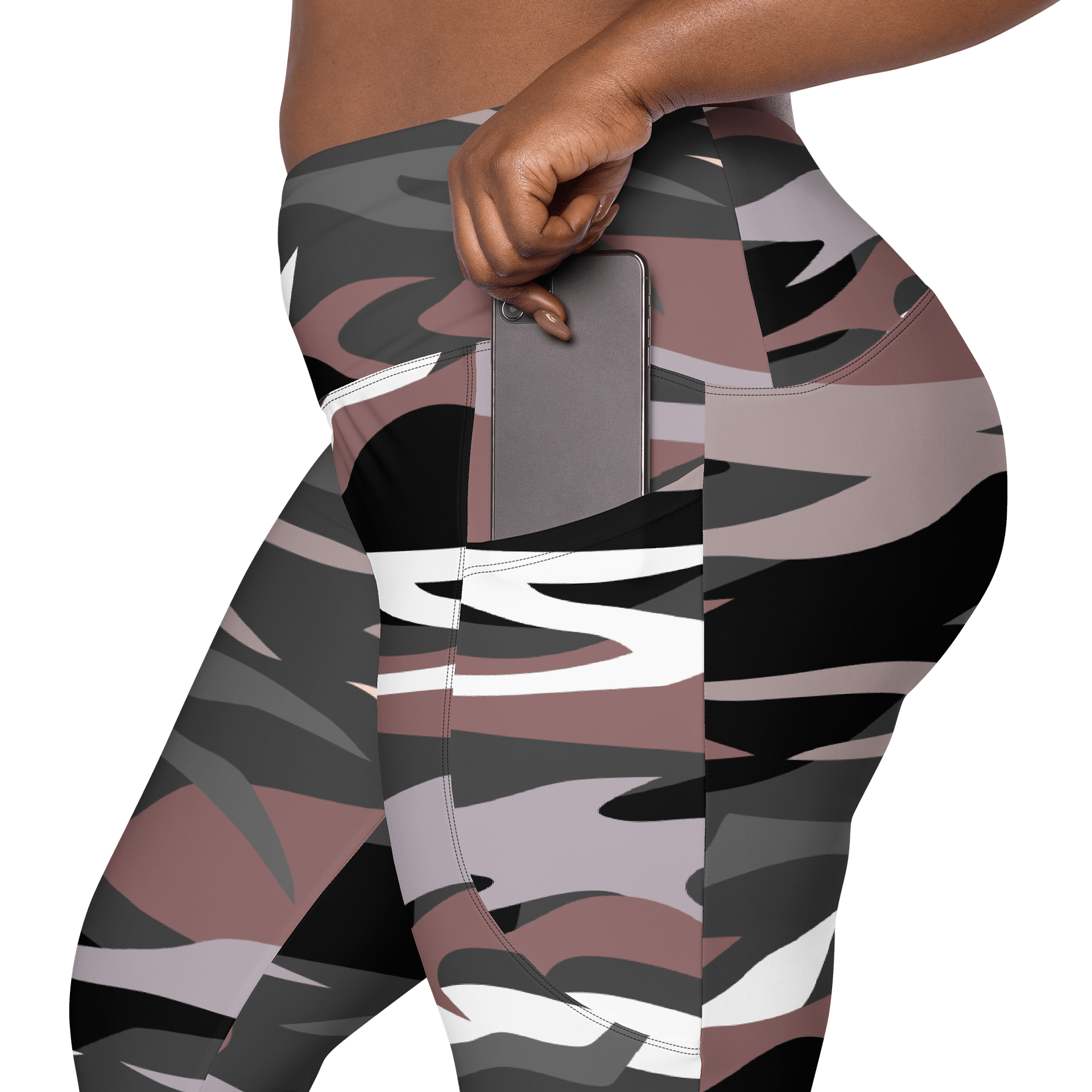 She’s The Veteran Camo Leggings with Pockets product image (7)