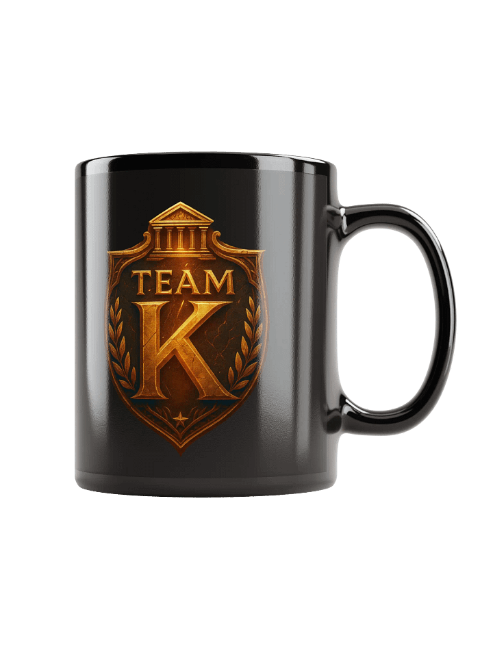 Team K V-5 Black Mug product image (1)