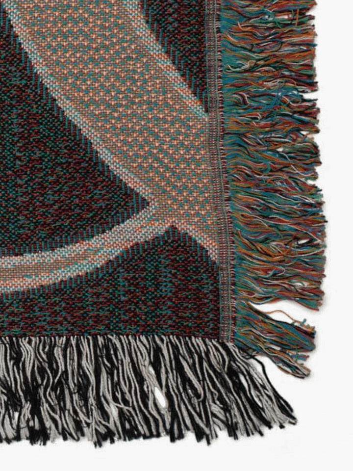 In Our Challenges We Find Might Woven Blanket product image (2)