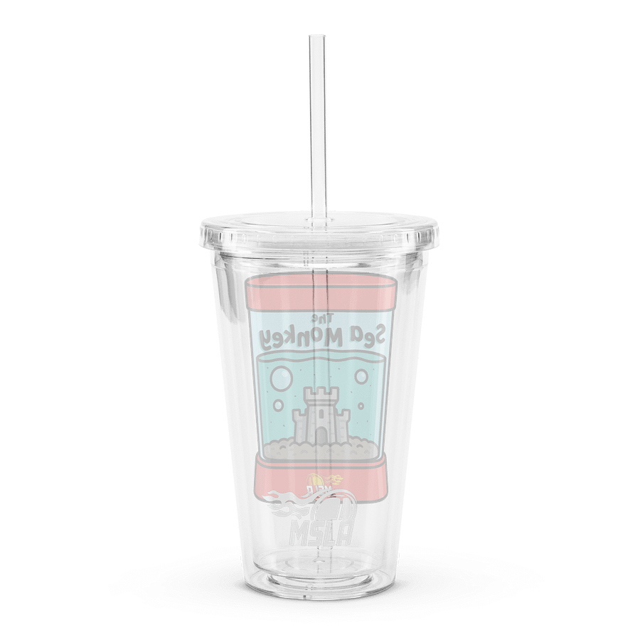 The Sea Monkey - Double Wall Clear Plastic Tumbler product image (6)