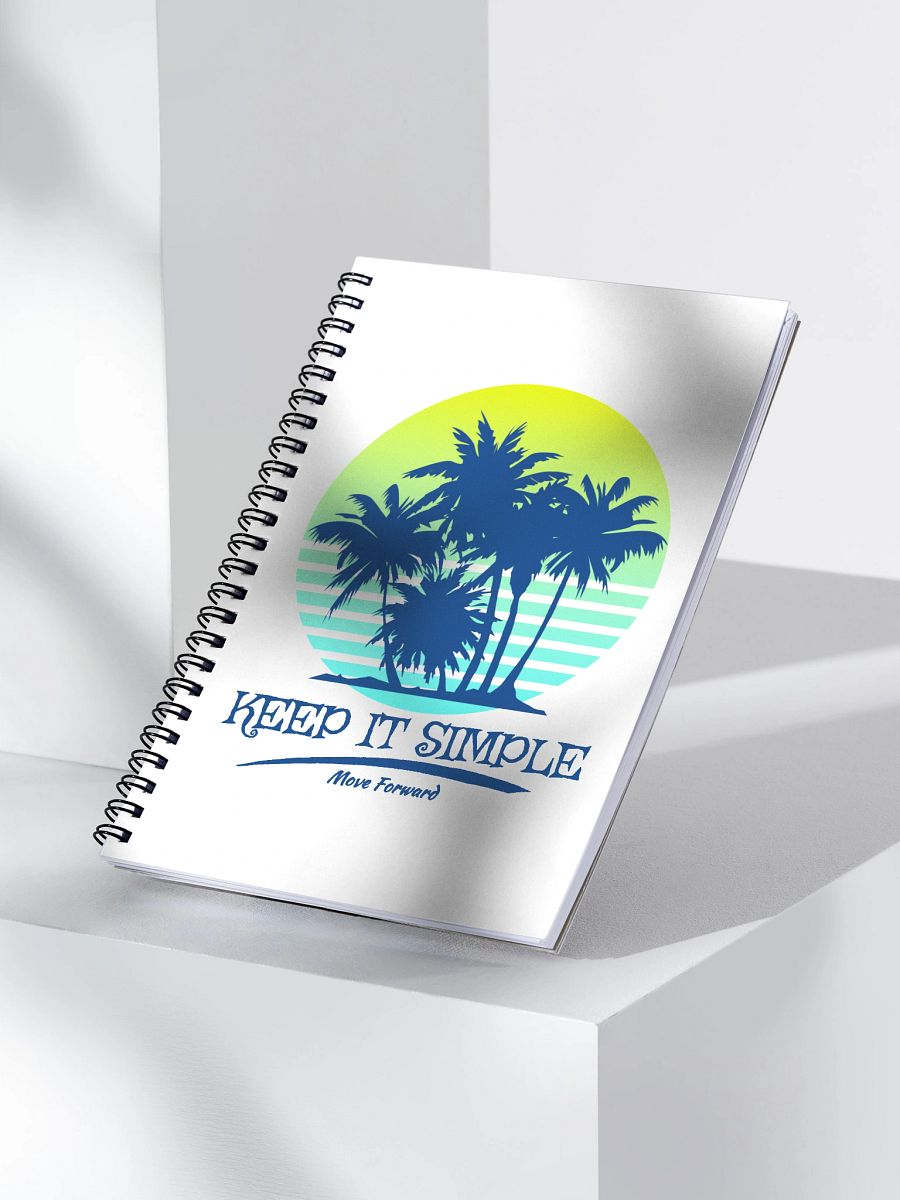 Keep It Simple Move Forward Spiral Notebook product image (3)