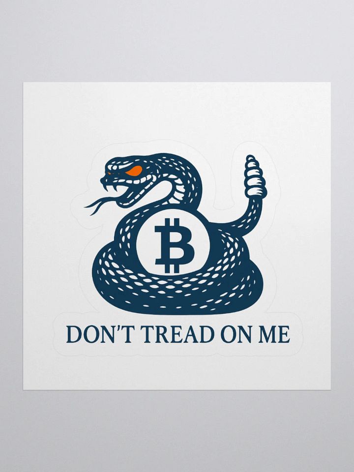Don't Tread On Me sicker product image (1)